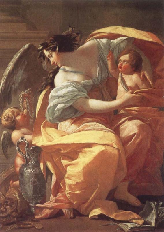 Simon  Vouet Allegory of Wealth oil painting image